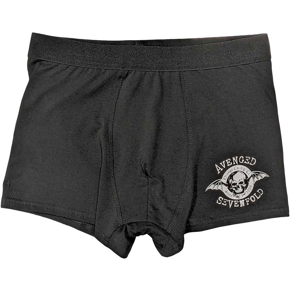 Avenged Sevenfold - Classic Deathbat Boxershorts - Zwart